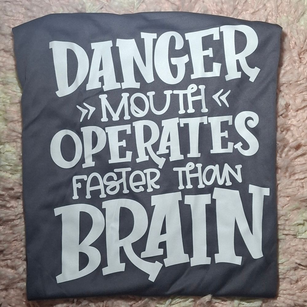 Clearance -- Danger Mouth Operates Faster Than Brain Tee